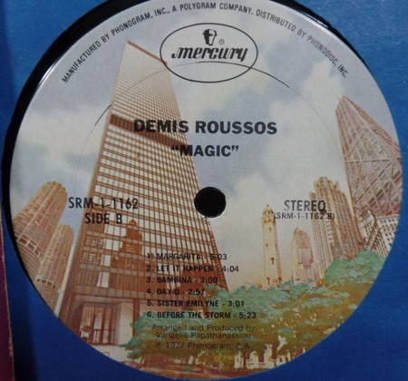 Demis Roussos - The Demis Roussos Magic | Mercury (SRM-1-1162) - 3