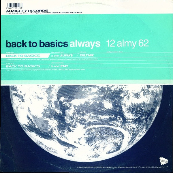 Back To Basics - Always | Almighty Records (12 almy 62)