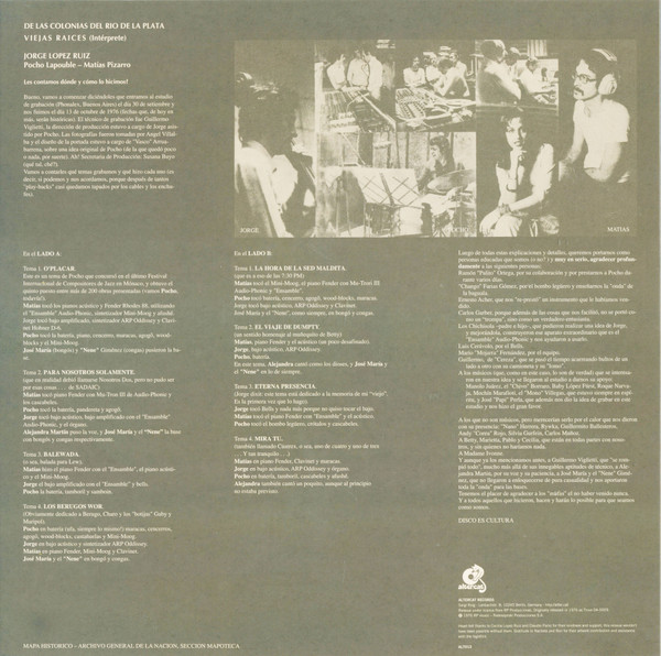 Viejas Raices - De Las Colonias Del Río De La Plata | Altercat Records (ALT013) - 3 Viejas Raices - De Las Colonias Del Río De La Plata | Altercat Records (ALT013) - 3