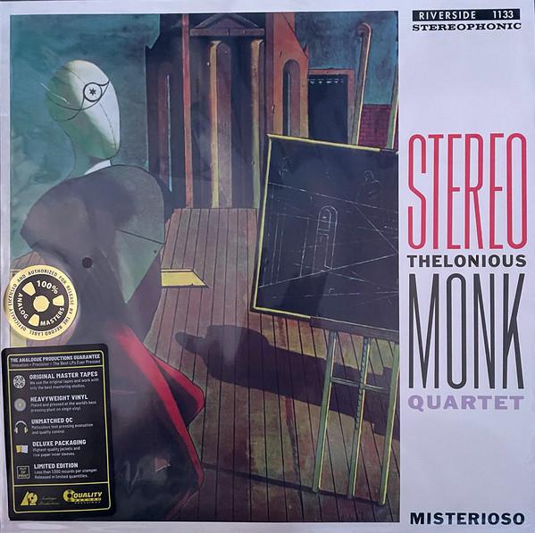 The Thelonious Monk Quartet - Misterioso | Riverside Records (RLP 1133) - main The Thelonious Monk Quartet - Misterioso | Riverside Records (RLP 1133) - main