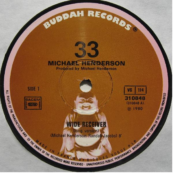Michael Henderson - Wide Receiver | Buddah Records (310848) - 3 Michael Henderson - Wide Receiver | Buddah Records (310848) - 3