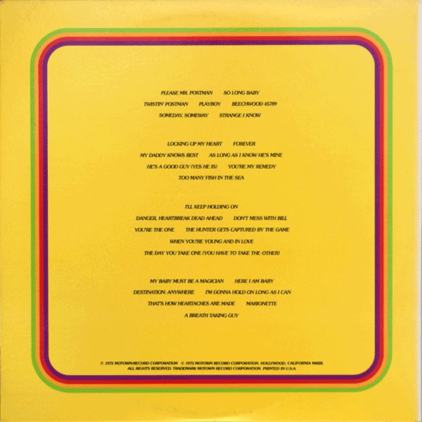The Marvelettes - Anthology | Motown (M7-827R2) - 3 The Marvelettes - Anthology | Motown (M7-827R2) - 3