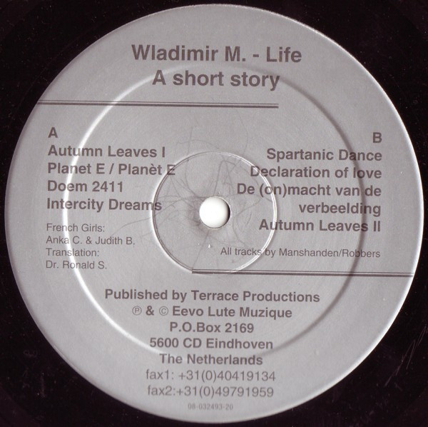 Wladimir M - Life A Short Story | Eevo Lute Muzique (EEVO 009)