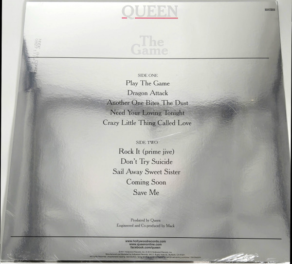 Queen - The Game LP | Hollywood Records (D002946201) - 2