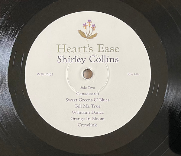 Shirley Collins - Heart's Ease | Domino (WIGLP454) - 4 Shirley Collins - Heart's Ease | Domino (WIGLP454) - 4