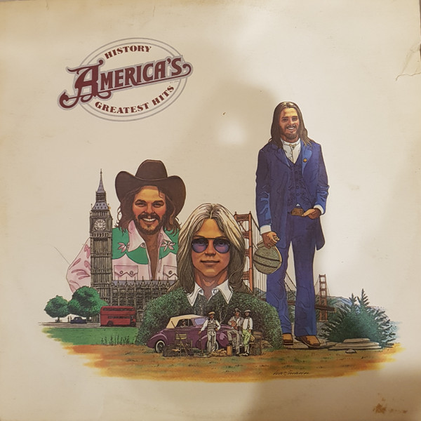 America - History / America's Greatest Hits | Warner Bros. Records (BS 2894) - main