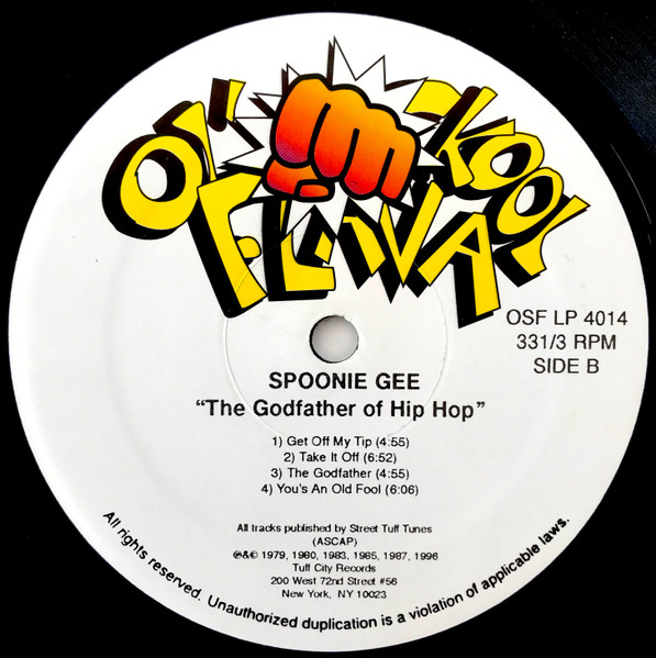 Spoonie Gee - Godfather Of Hip Hop | Ol' Skool Flava (OSF LP 4014) - 4 Spoonie Gee - Godfather Of Hip Hop | Ol' Skool Flava (OSF LP 4014) - 4