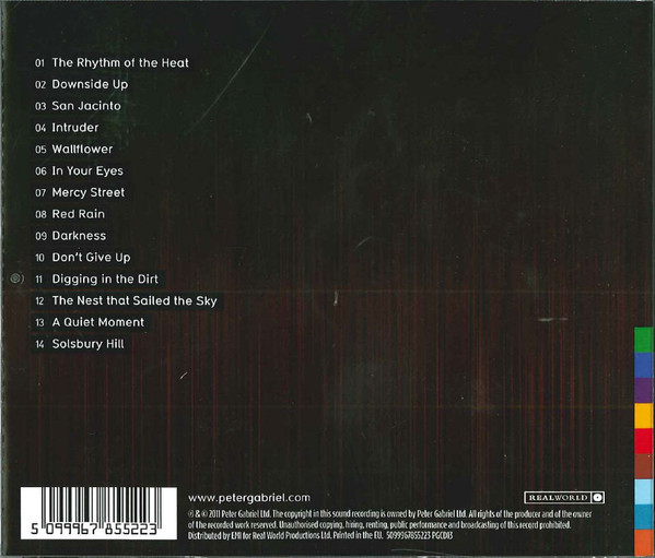 Peter Gabriel - New Blood | Real World Records (PGCD13) - 3