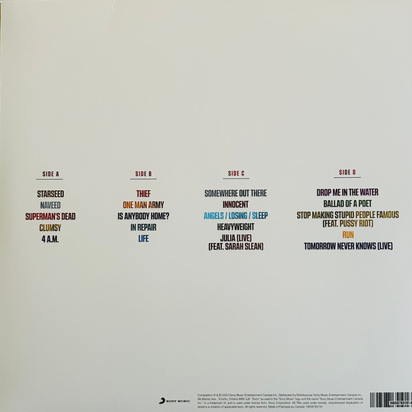 Our Lady Peace - Collected: 1994 - 2022 | Sony Music Entertainment (Canada) Inc. (19658765191) - 2