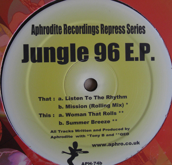 Aphrodite - Jungle 96 E.P. | Aphrodite Recordings (APH-074) - main
