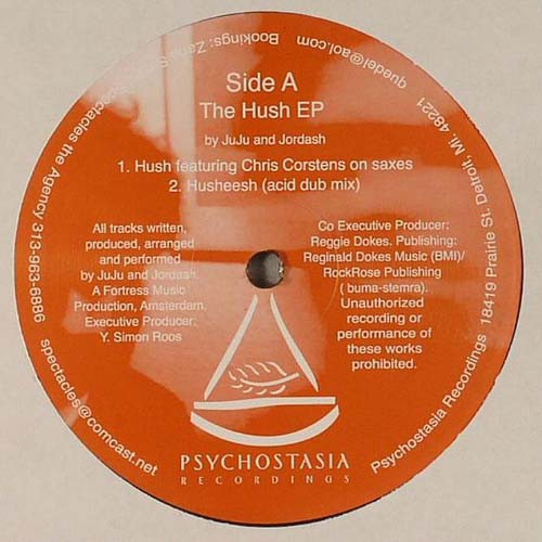Juju & Jordash - The Hush EP | Psychostasia Recordings (PSY-008) - main