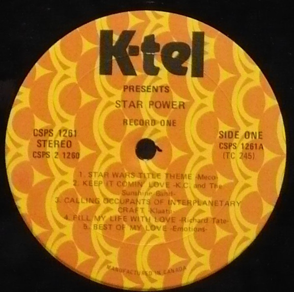 Various - Star Power (2LP) [Vinyl] | K-Tel (TC 245) - 3
