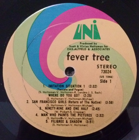 Fever Tree - Fever Tree | UNI Records (73024) - 3