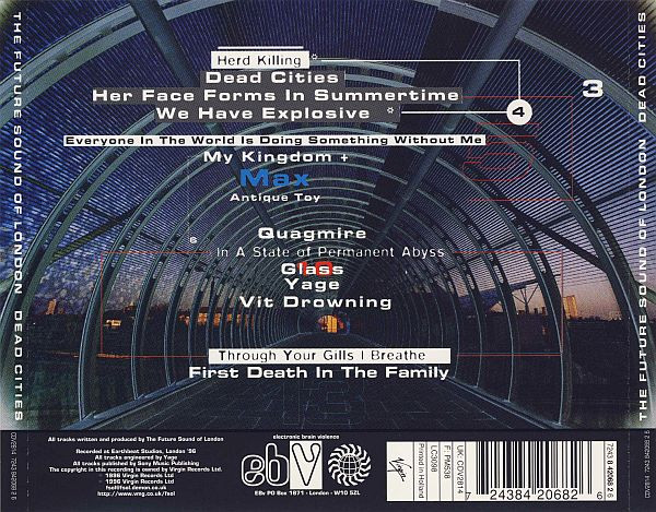 The Future Sound Of London - Dead Cities | Virgin (CDV2814) - main