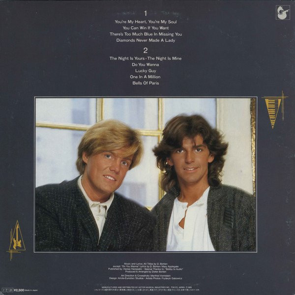 Modern Talking - The 1st Album | Victor (VIL-6191) - 2