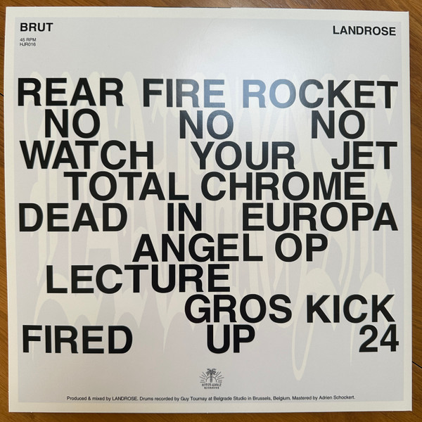 Landrose - Brut | H Y P E R J U N G L E Recordings (HJR016) - 2 Landrose - Brut | H Y P E R J U N G L E Recordings (HJR016) - 2