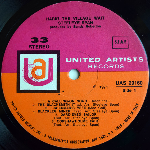 Steeleye Span - Hark! The Village Wait | United Artists Records (UAS 29160) - 3 Steeleye Span - Hark! The Village Wait | United Artists Records (UAS 29160) - 3