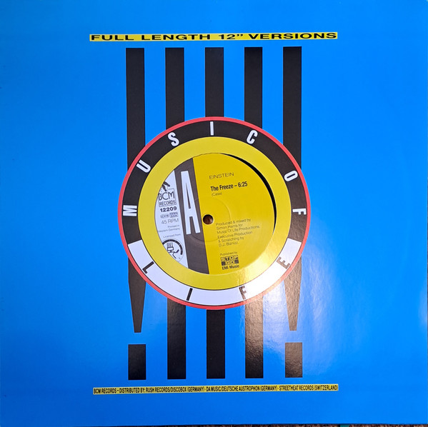 Einstein - The Freeze | BCM Records (BCM 12209) - main