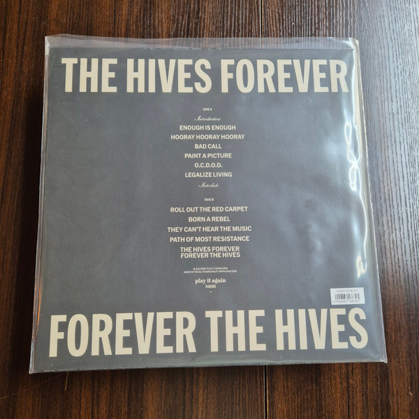 The Hives - The Hives Forever Forever The Hives | Play It Again Sam (PIASR1579LP) - 2 The Hives - The Hives Forever Forever The Hives | Play It Again Sam (PIASR1579LP) - 2