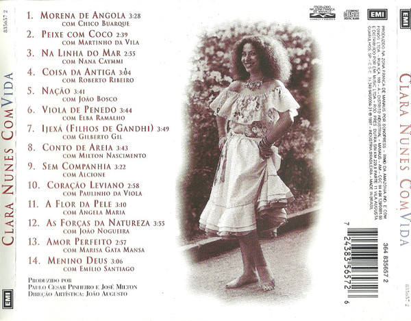 Clara Nunes - Com Vida | EMI (835657 2) - 2