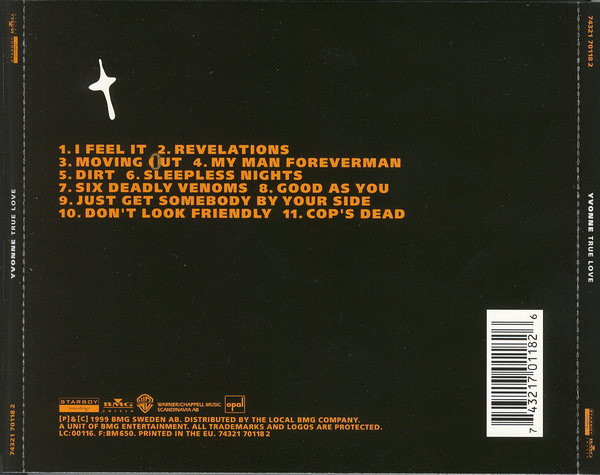 Yvonne - True Love | BMG Sweden (74321 70118 2) - 2