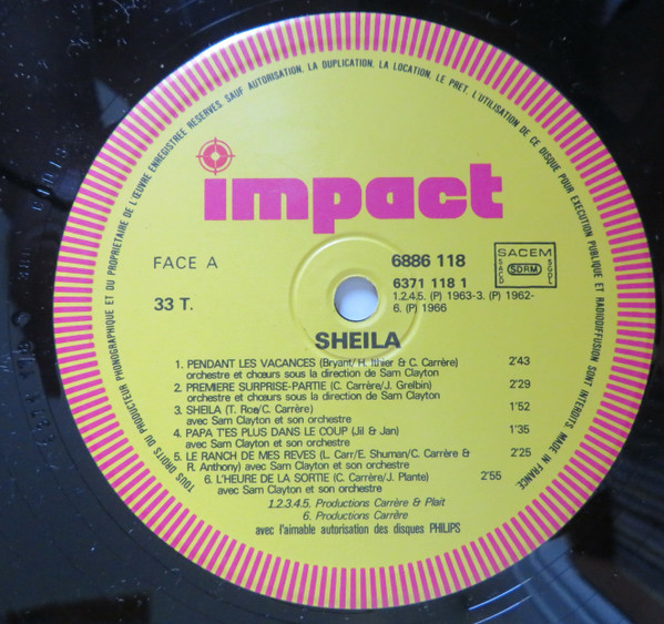 Sheila - Sheila | Impact (6886 118) - 3 Sheila - Sheila | Impact (6886 118) - 3