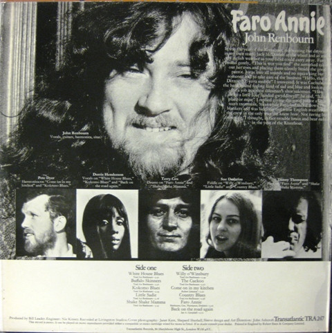 John Renbourn - Faro Annie | Transatlantic Records (TRA 247) - 2