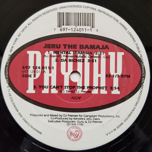 Jeru The Damaja - The Sun Rises In The East | Payday (697-124-011-1) - 4 Jeru The Damaja - The Sun Rises In The East | Payday (697-124-011-1) - 4