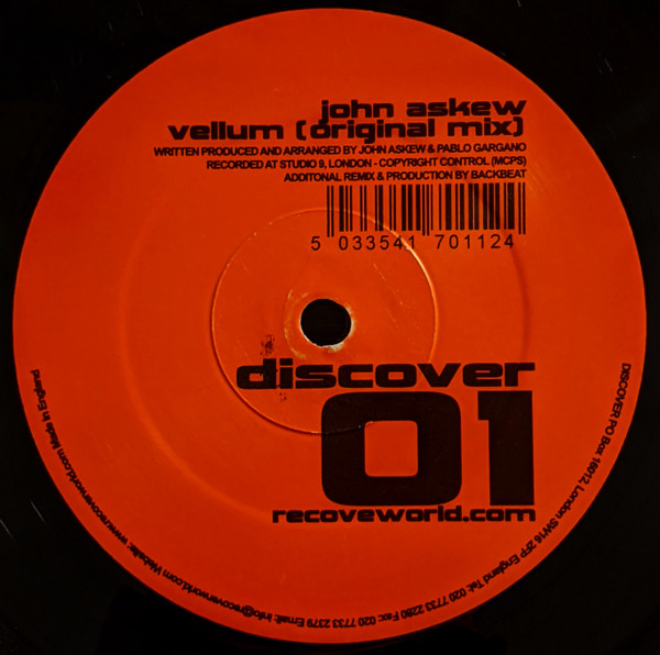 John Askew - Vellum | Discover (discover 01) - 3