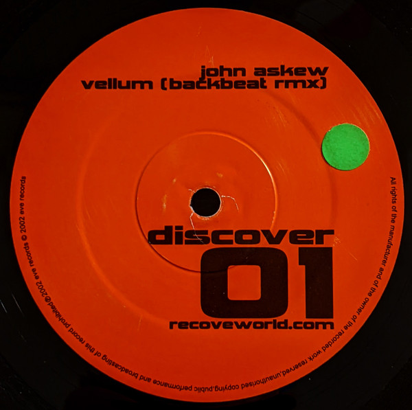John Askew - Vellum | Discover (discover 01) - 2