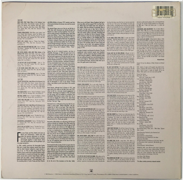 Billie Holiday - The Quintessential Billie Holiday Volume 3 (1936-1937) | Columbia (CJ 44048) - 2