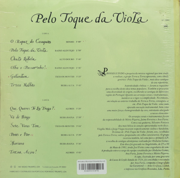 Terra A Terra - Pelo Toque Da Viola | RT (RT 10004) - 2 Terra A Terra - Pelo Toque Da Viola | RT (RT 10004) - 2