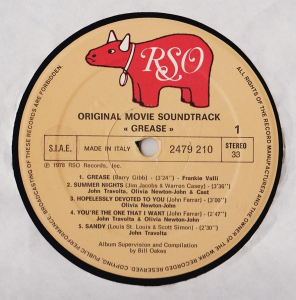 Various - Grease (The Original Soundtrack From The Motion Picture) | RSO (2658 125) - 2 Various - Grease (The Original Soundtrack From The Motion Picture) | RSO (2658 125) - 2