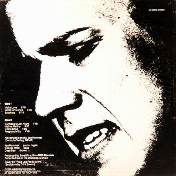 Jan Hammer - Make Love | MPS Records (MC 20688) - 2