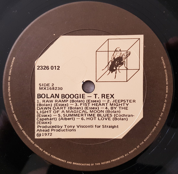 T. Rex - Bolan Boogie | Cube Records (2326 012) - 2