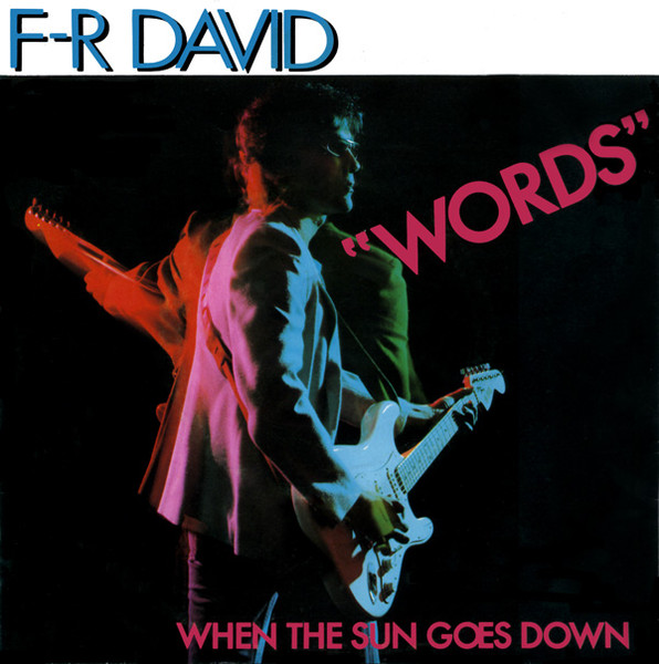 F.R. David - Words | Carrere (CARS 49963) F.R. David - Words | Carrere (CARS 49963)