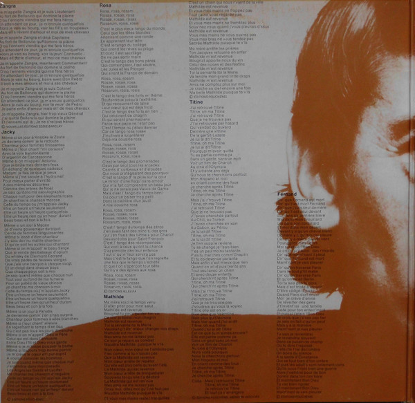 Jacques Brel - 5 - La Fanette | Barclay (MOV. 9063) - main Jacques Brel - 5 - La Fanette | Barclay (MOV. 9063) - main