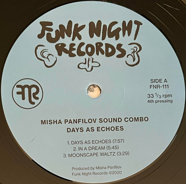 Misha Panfilov Sound Combo - Days As Echoes | Fnr (FNR-111) - 4