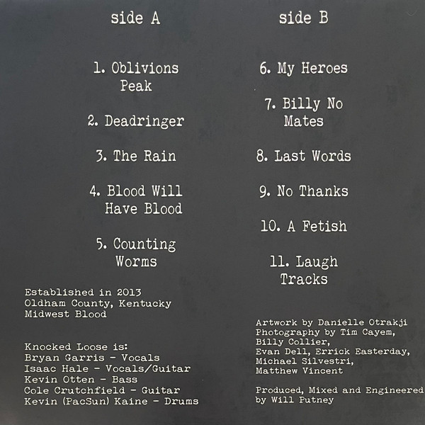 Knocked Loose - Laugh Tracks | Pure Noise Records (PNE 192) - 4 Knocked Loose - Laugh Tracks | Pure Noise Records (PNE 192) - 4