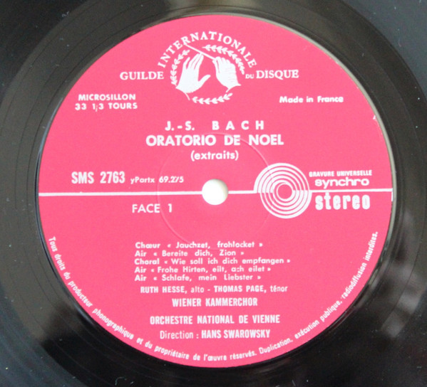Johann Sebastian Bach - Weihnachts-Oratorium | Concert Hall (SMS 2763) - 2
