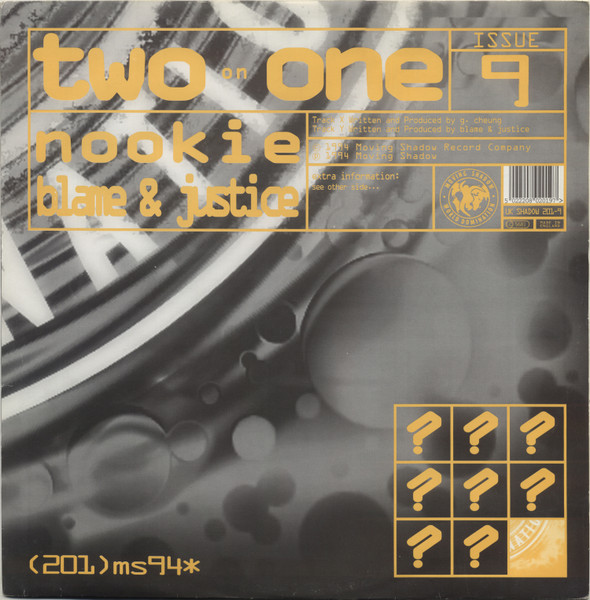 Nookie / Blame & Justice - Two On One Issue 9 | Moving Shadow (SHADOW 201-9) - main