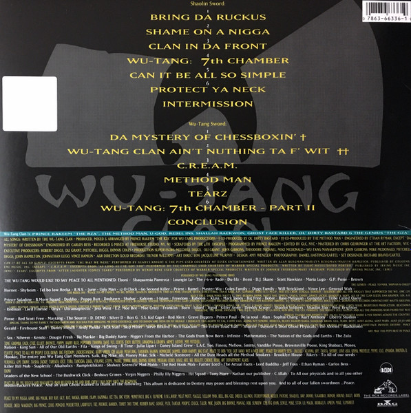 Wu-Tang Clan - Enter The Wu-Tang (36 Chambers) | Loud Records (07863-66336-1) - 2 Wu-Tang Clan - Enter The Wu-Tang (36 Chambers) | Loud Records (07863-66336-1) - 2