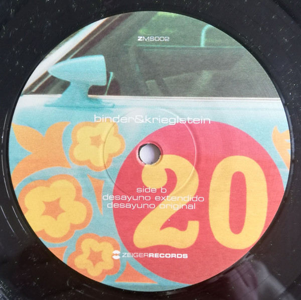 Binder & Krieglstein - Desayuno | Zeiger Records (ZMS002) - 4