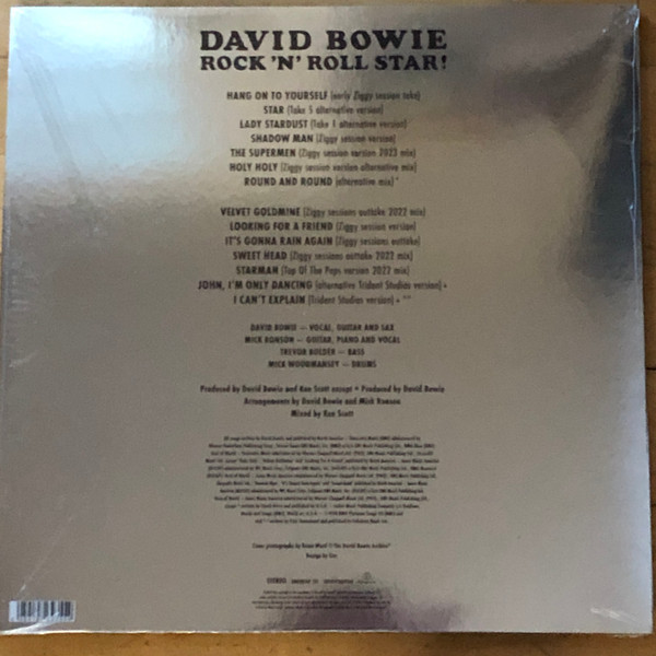 David Bowie - Rock 'N' Roll Star! | Parlophone (DBRNRSLP 721)