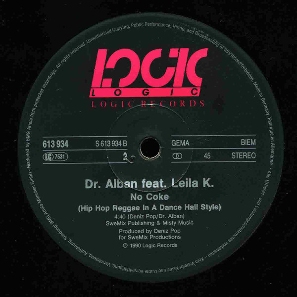 Dr. Alban Featuring Leila K - Hello Afrika (Remix) | Logic Records (613 934) - 2 Dr. Alban Featuring Leila K - Hello Afrika (Remix) | Logic Records (613 934) - 2