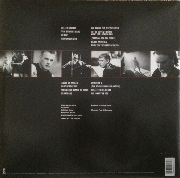 U2 - Rattle And Hum | Island Records (ISL2-1204) - 2