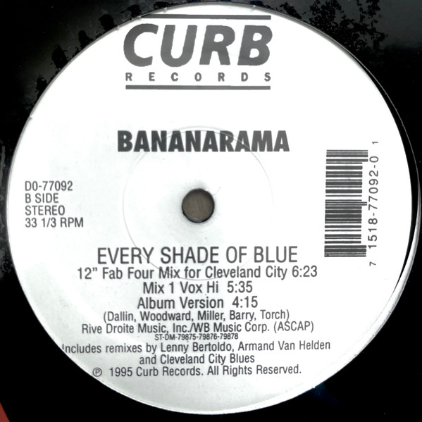 Bananarama - Every Shade Of Blue | Curb Records (DO-77092) - 2