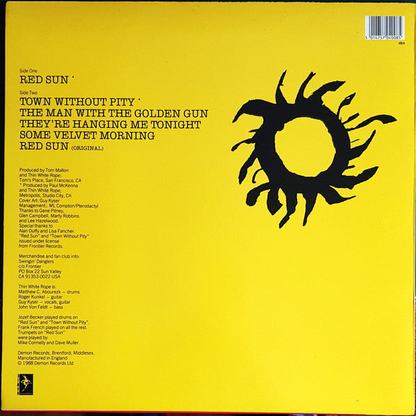 Thin White Rope - Red Sun | Demon Records (VEX 8) - 2 Thin White Rope - Red Sun | Demon Records (VEX 8) - 2