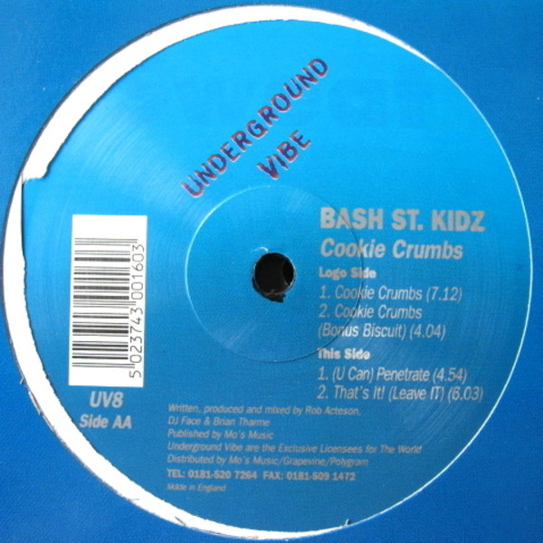 Bash St. Kidz - Cookie Crumbs | Underground Vibe (UV8) - main Bash St. Kidz - Cookie Crumbs | Underground Vibe (UV8) - main