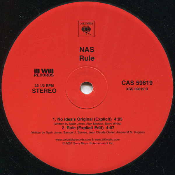 Nas - Rule | Columbia (CAS 59819) - 2